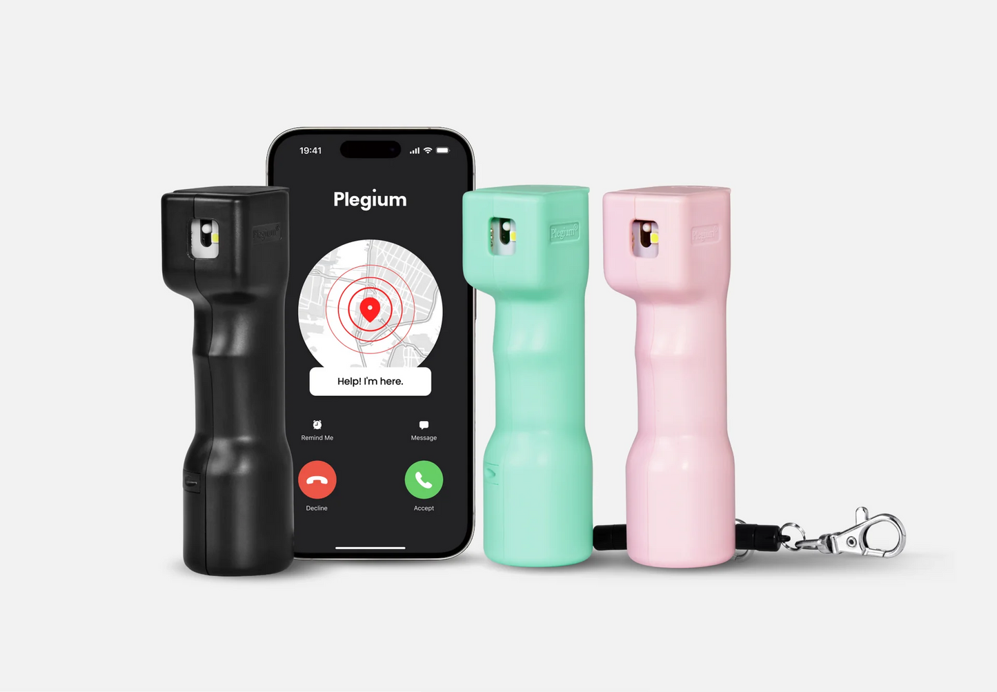 Smart Pepper Spray + Smart Emergency Button