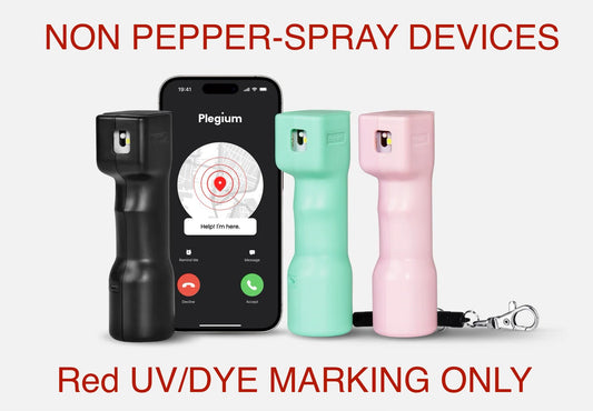 Red UV Dye "Criminal Identifier" Smart Spray + Smart Emergency Button Bundle